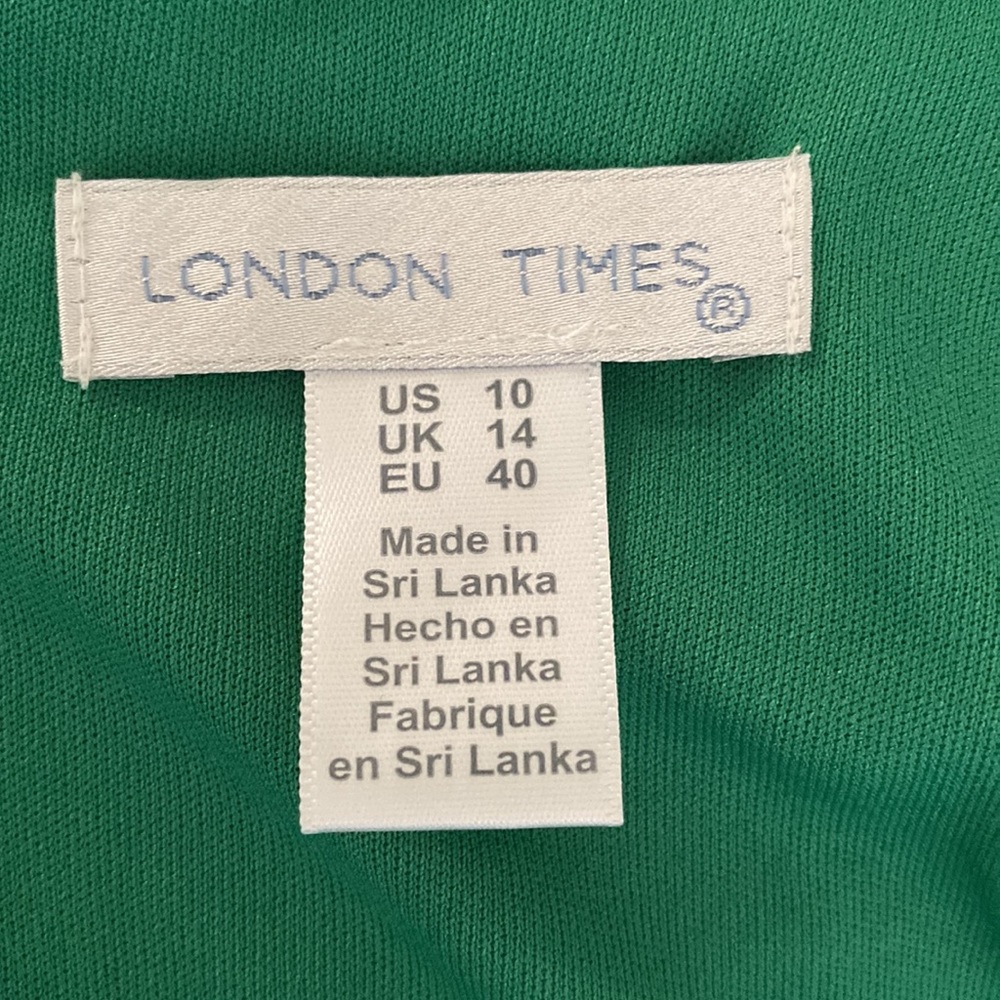 London Times Floral Ruffle Maxi - Picture 11 of 12